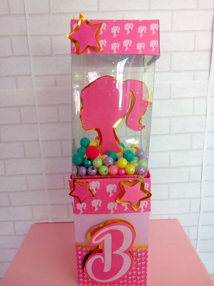 Caixa Dupla Shaker Barbie
