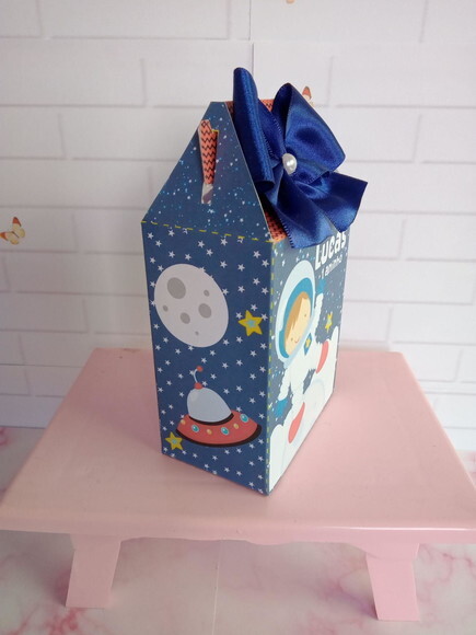 Caixa Lancheirinha Astronauta