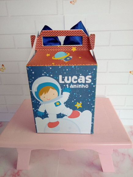 Caixa Lancheirinha Astronauta