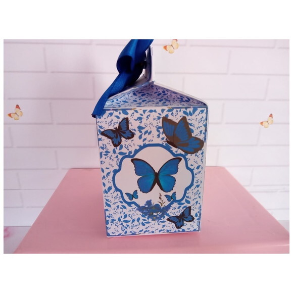 Caixa Milk Borboleta Azul 2.0