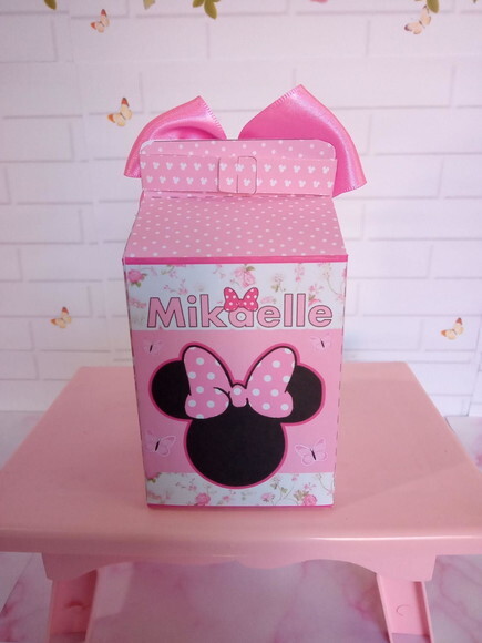 Caixa Milk Jardim da Minnie Rosa
