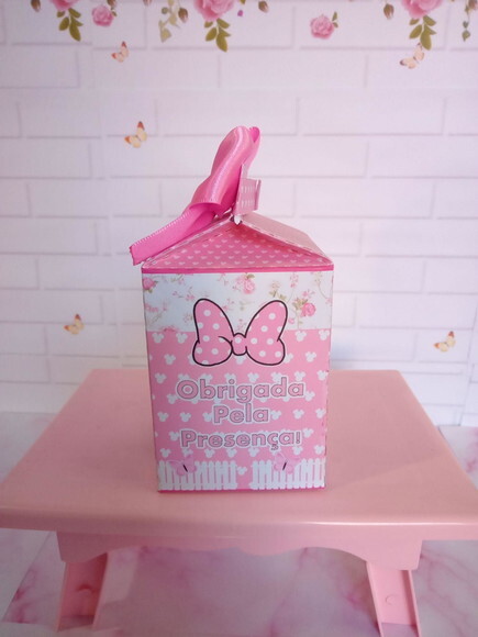 Caixa Milk Jardim da Minnie Rosa