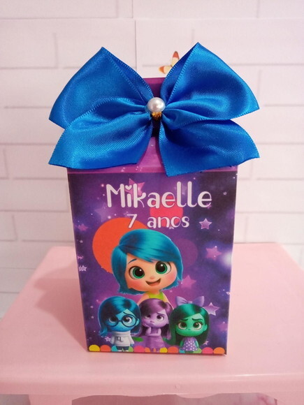 Caixa Milk Personalizada Divertidamente Cute