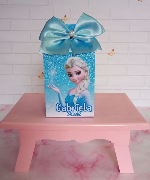 Caixa Milk Personalizada Frozen