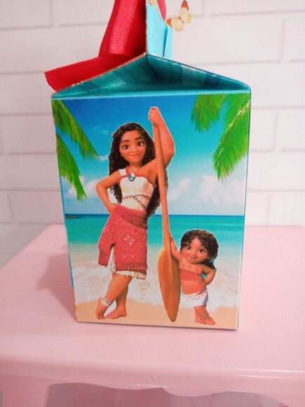 Caixa Milk Personalizada Moana 2