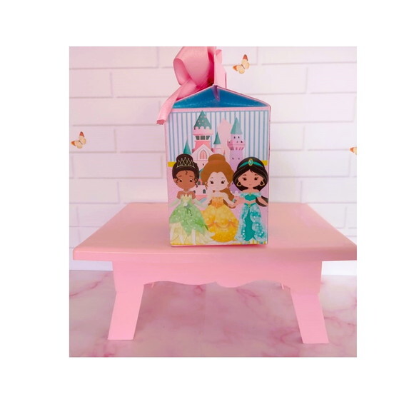 Caixa Milk Princesas Cute