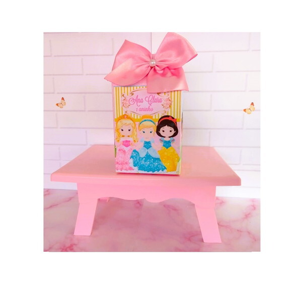 Caixa Milk Princesas Cute