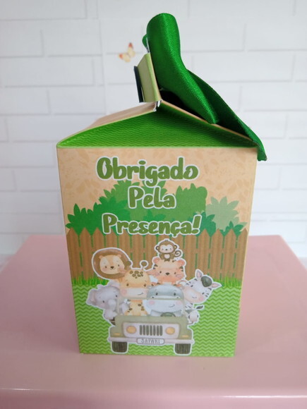 Caixa Milk Safari Menino