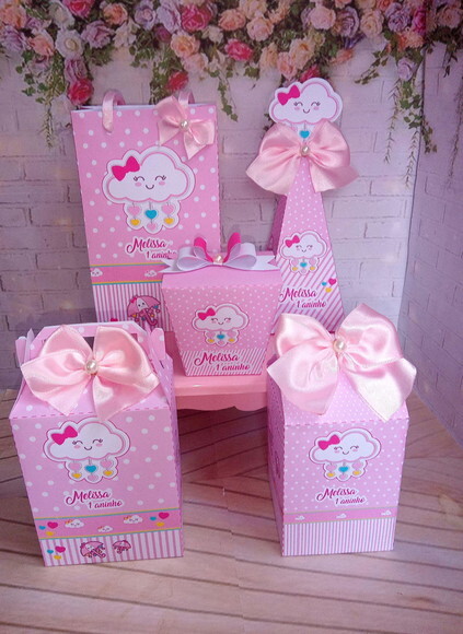 Caixa Sushi Chuva de Amor