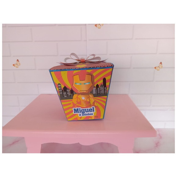 Caixa Sushi Heróis Cute