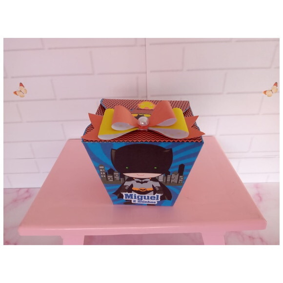 Caixa Sushi Heróis Cute