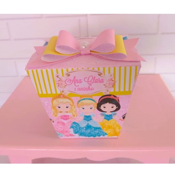 Caixa Sushi Princesas Cute