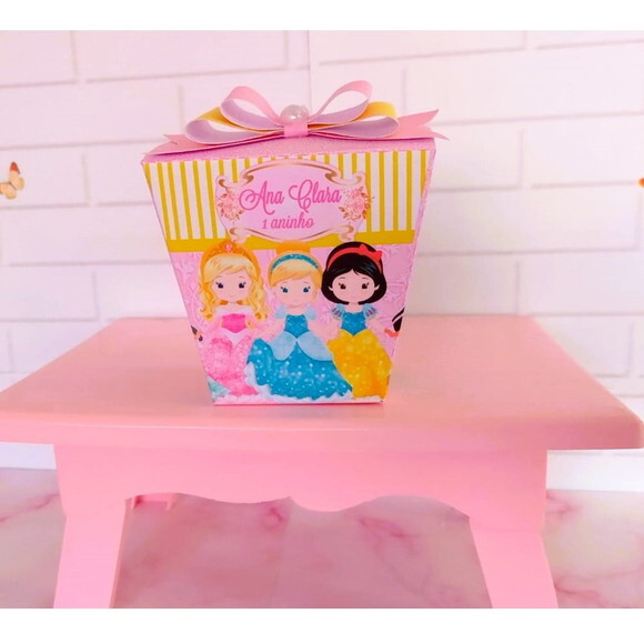 Caixa Sushi Princesas Cute