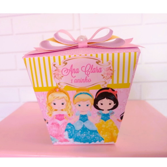 Caixa Sushi Princesas Cute