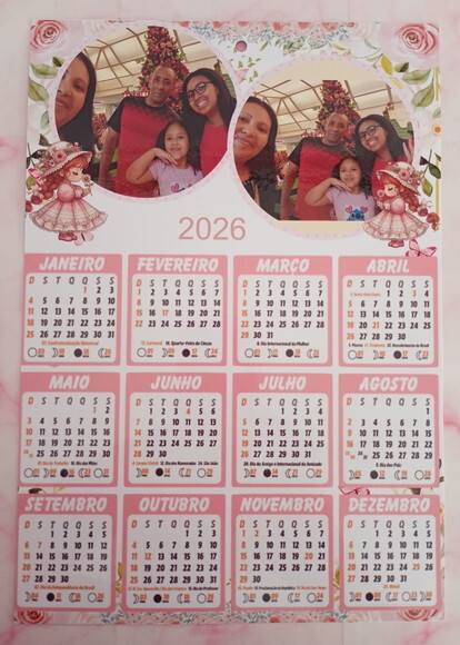 Calendários Personalizados