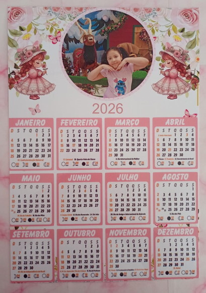 Calendários Personalizados