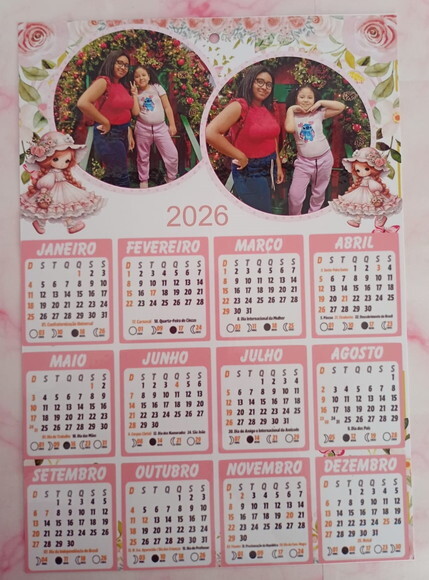 Calendários Personalizados