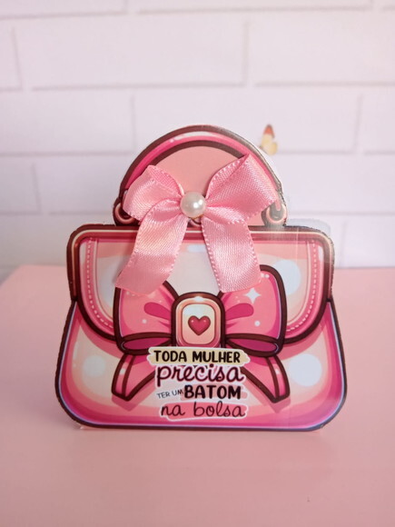 Card com Baton de Chocolate Dia da Mulher