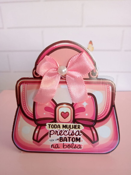 Card com Baton de Chocolate Dia da Mulher