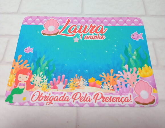 Card para Mimos Pequena Sereia