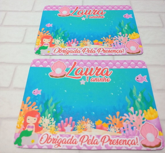 Card Pequena Sereia Cute