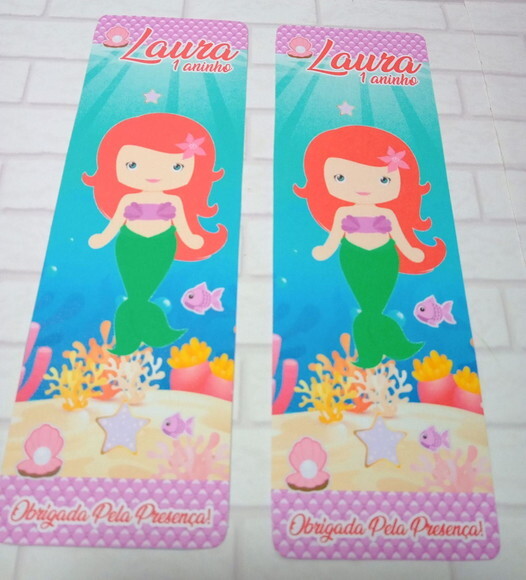 Card Personalizada Pequena Sereia