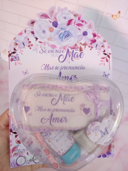 Cartão Spa da Mamãe -dia das Mães Floral