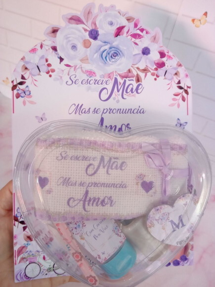 Cartão Spa da Mamãe -dia das Mães Floral