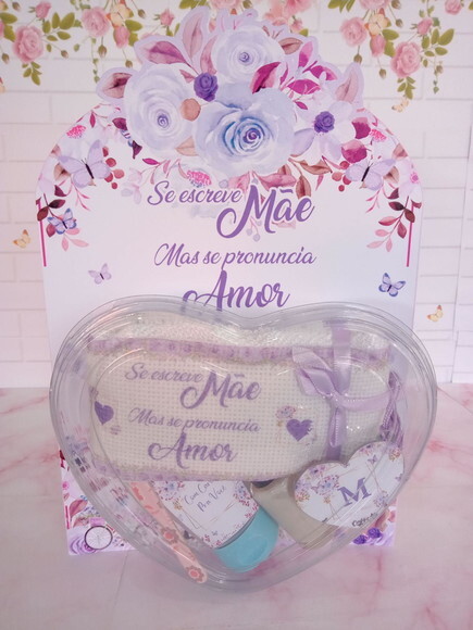 Cartão Spa da Mamãe -dia das Mães Floral