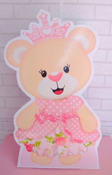 Display de Mesa Ursinha Princesa