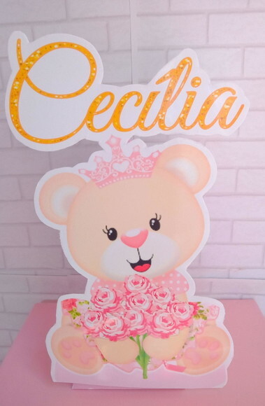 Display de Mesa Ursinha Princesa