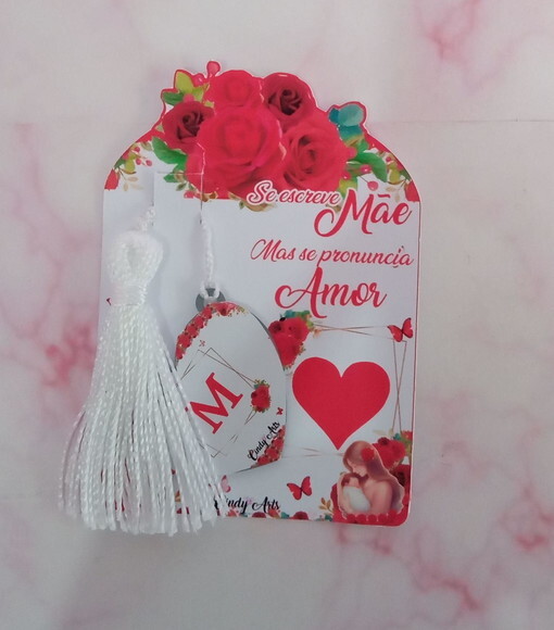 Espelho na Card Dia das Mães Floral