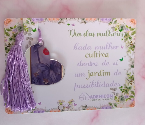 Espelho na Card Floral