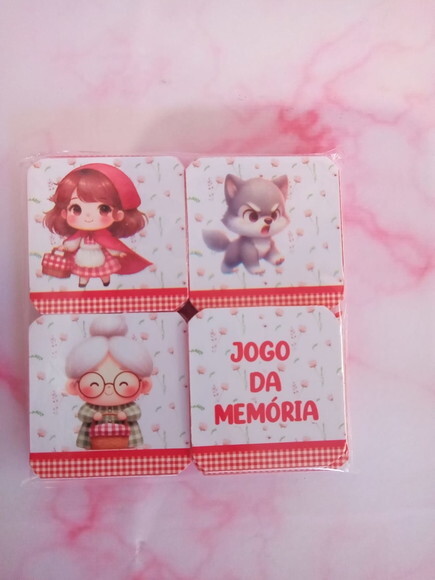 Jogo da Memória Chapeuzinho Vermelho