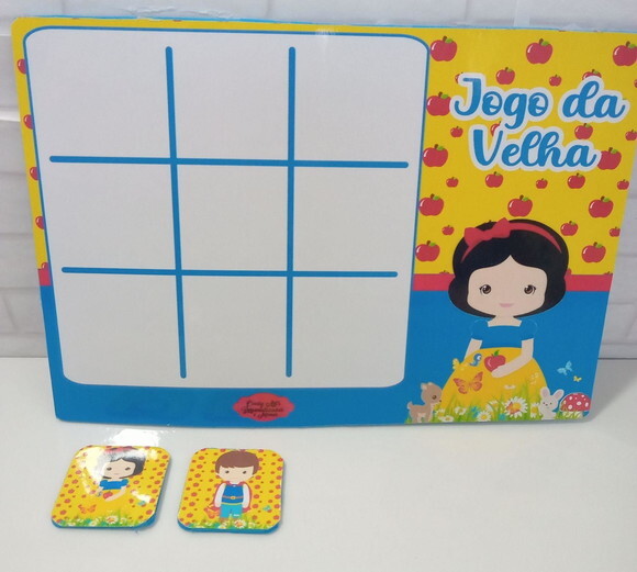 Jogo da Velha Branca de Neve Cute