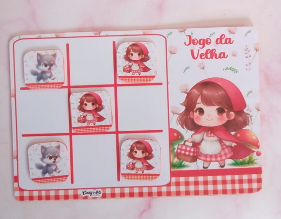 Jogo da Velha Chapeuzinho Vermelho