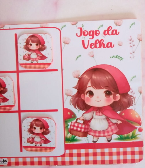 Jogo da Velha Chapeuzinho Vermelho