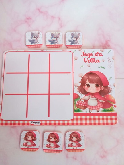Jogo da Velha Chapeuzinho Vermelho