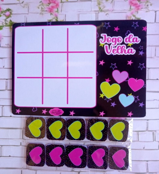 Jogo da Velha Festa Neon 2.0