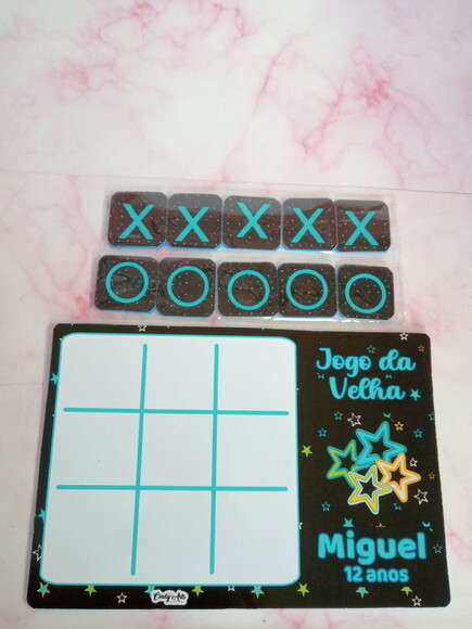 Jogo da Velha Festa Neon 2.1 Kit 10