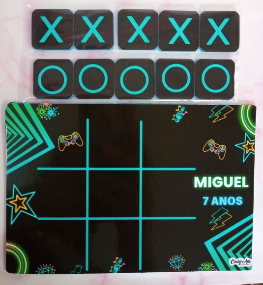 Jogo da Velha Festa Neon 2.2