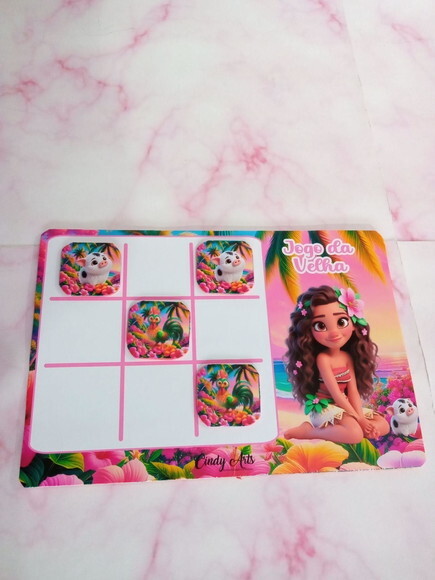 Jogo da Velha Moana Cute