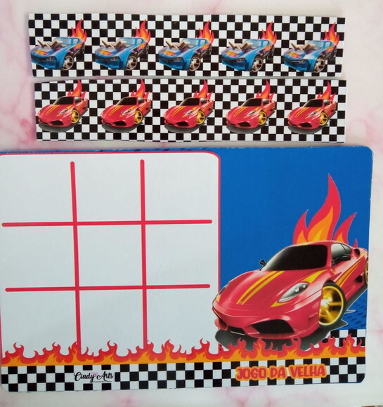 Jogo da Velha Personalizado carros