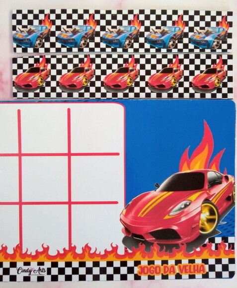 Jogo da Velha Personalizado carros