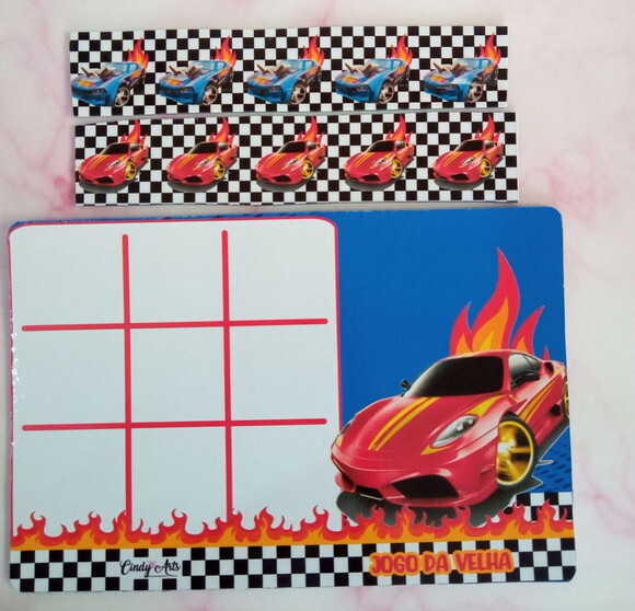 Jogo da Velha Personalizado carros