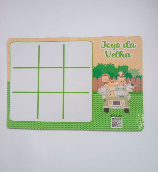 Jogo da Velha Safari Menino