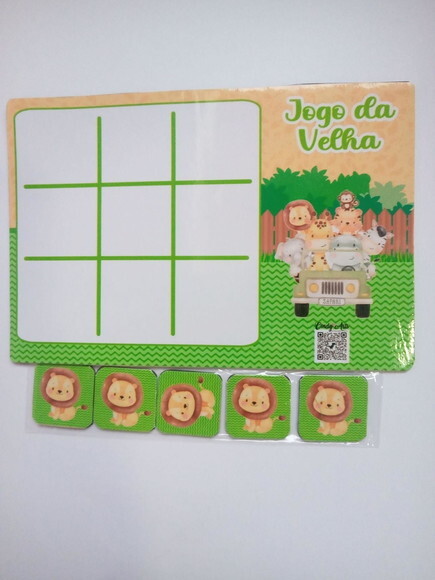 Jogo da Velha Safari Menino
