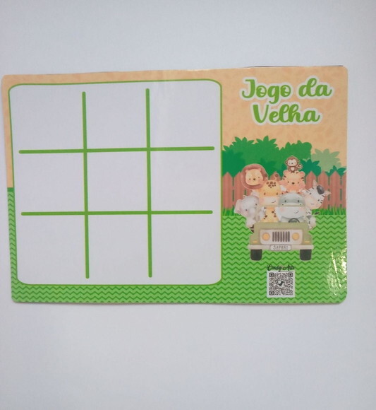 Jogo da Velha Safari Menino