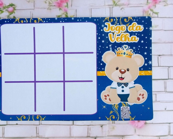 Jogo da Velha Ursinho Príncipe
