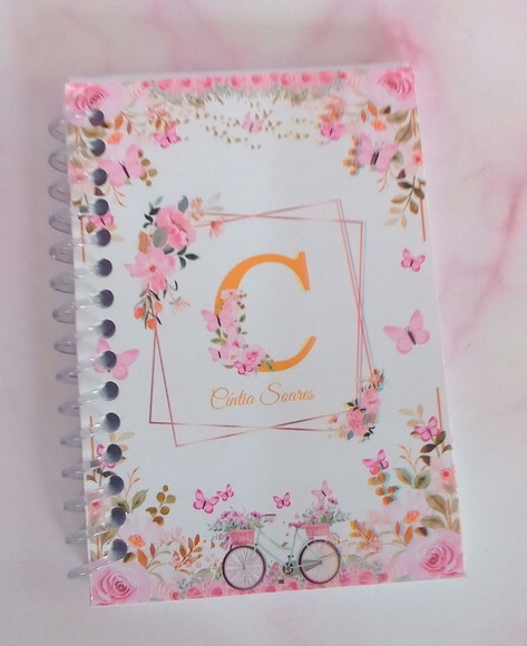 Kit Agenda 2025 Floral Rosa